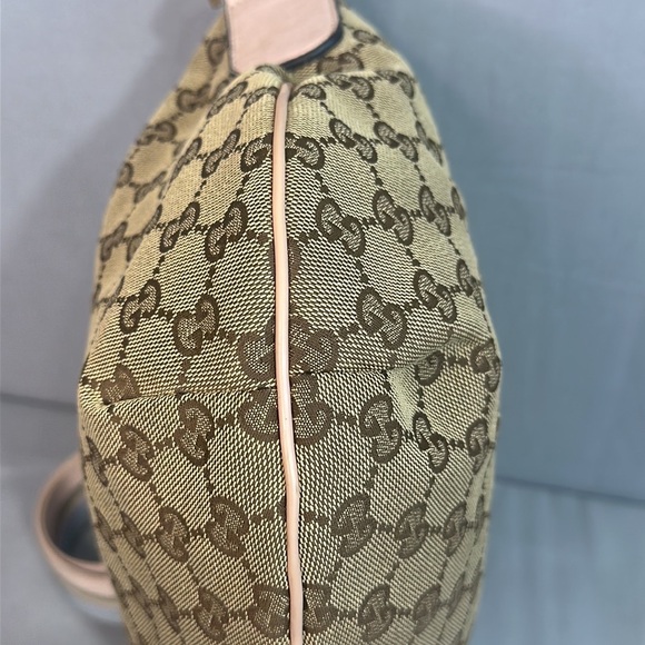 Gucci Monogram Half Moon Crossbody Bag - Picture 6 of 12